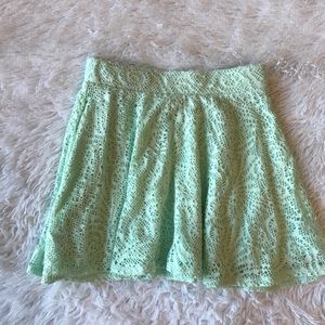 Aeropostale Lace Skater Skirt
